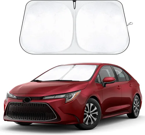 Miniatura 83 de EcoNour Parasol para parabrisas compatible con Hyundai Tucson 2016-2019 2020 2021, visera solar para parabrisas delantero y ventana, bloqueador