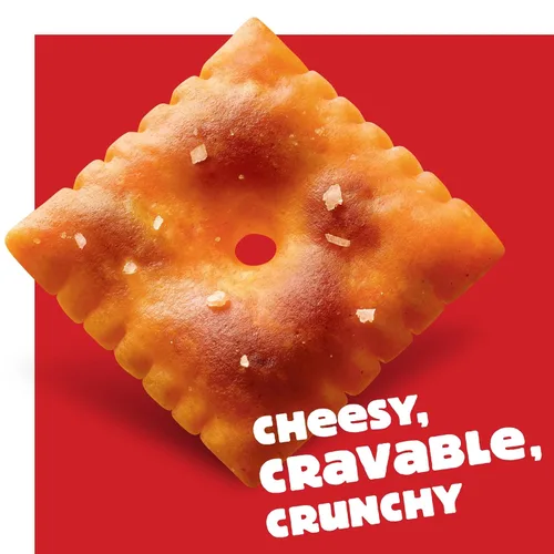 Miniatura 5 de Cheez-It Galletas de queso, galletas horneadas, aperitivos de oficina y niños, extra tostados, caja de 21 onzas (1 caja)