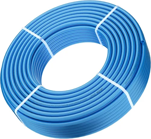 Miniatura 10 de VEVOR PEX Pipe - Tubo flexible PEX-B de 1/2 pulgada, barrera sin oxígeno de 300 pies para agua potable, para agua caliente/fría y fácil de Azul