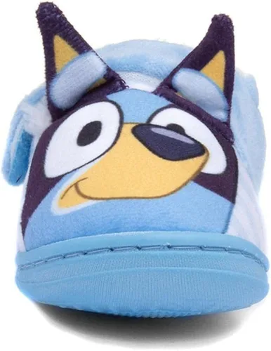 Miniatura 3 de Bluey Pantuflas para niños pequeños con correa de orejas 3D, zapatos de casa