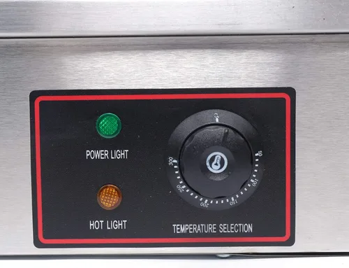 Miniatura 7 de Parrilla eléctrica comercial de 110 V 3000 W, parrilla eléctrica de Teppanyaki antiadherente, placa de cocina de 21 x 12 pulgadas, parrilla de mesa