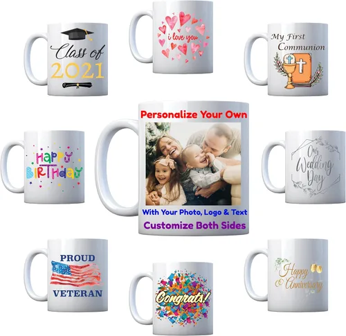 Miniatura 8 de PersonalizationStreet - First Communion - Tazas con fotos personalizadas, personaliza nuestros diseños o crea tu propia taza personalizada, añade