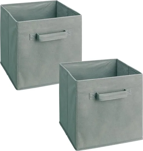 Miniatura 38 de Cajón de tela cúbico ClosetMaid 11469, morado, empaque de 2, Negro, 2