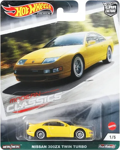 Hot Wheels Vehículos de leyendas del circuito cultural del automóvil para niños de 3 años en adelante, colección premium de vehículos a escala 1:64