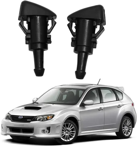 Boquilla de arandela Subaru Impreza 2008-2014, boquilla de limpiaparabrisas delantero, kit de chorro de rociador para Subaru Impreza, WRX, STi
