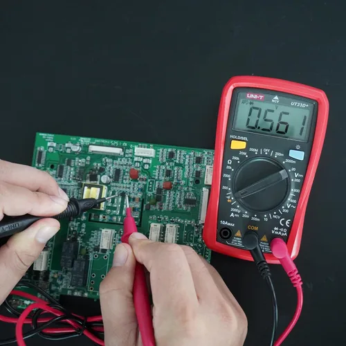 Miniatura 8 de UNI-T UT33D+multímetro del medidor del probador digital del bolsillo del LCD del tamaño de la palma