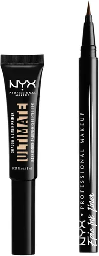 Miniatura 12 de NYX PROFESSIONAL MAKEUP Ultimate Shadow & Liner Primer, Deep + Epic Ink Liner, negro (paquete de 2)