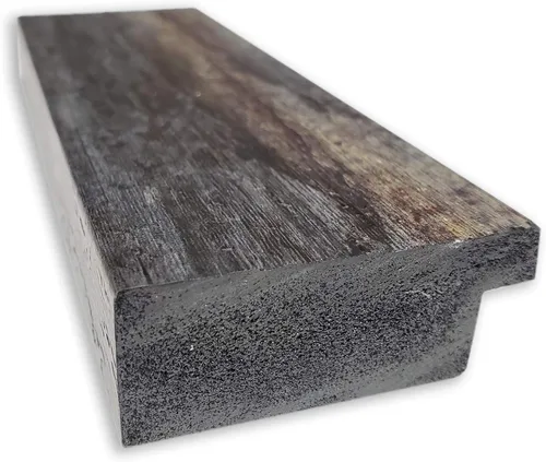 Miniatura 2 de Amanti Art Espejo de baño, espejo de pared estrecho Bark Rustic Char para usar como espejo de tocador de baño sobre el fregadero