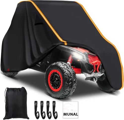 Miniatura 7 de StarknightMT Funda UTV de 2 plazas, cubierta completa compatible con Can Am Maverick X3/Turbo / 900, Kawasaki, CFMOTO, RZR, Talon, SXS funda