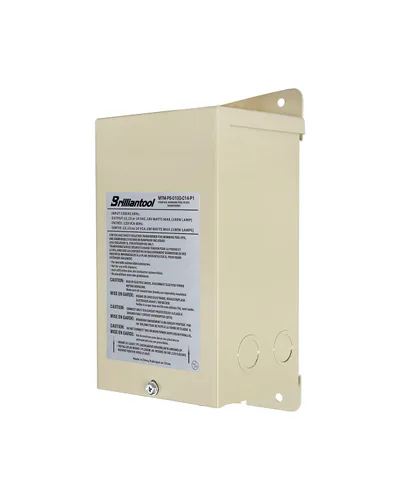 Transformador de luz de piscina de 100 W - Convierte 120 V CA a 12 V/13 V/14 V CA - Transformador de bajo voltaje multigrifo - Certificado UL