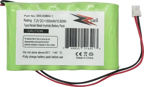 Miniatura 6 de Batería para alarma Honeywell LYNXRCHKITHC 781410403291 55026089 WALYNX-RCHB-SC WALYNXRCHBSC LYNXRCHKIT-SC ADEMCO 300-03865, 7.2V, 1500mAh