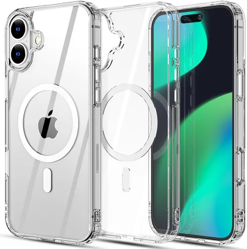 Miniatura 30 de AICase Funda para iPhone 13/14/16e [Compatible con Magsafe], Protección contra caídas de alta resistencia, Defensa multicapa, Grado militar