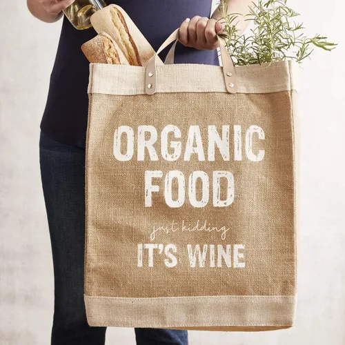 Miniatura 2 de Santa Barbara Design Studio Hold Everything Market Tote, 13 x 18 pulgadas, Just Kidding
