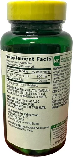 Miniatura 3 de ThisNThat Suplemento nutricional: (2) botellas de 50 ct de 200 mg de ácido alfa lipoico con salud cerebral