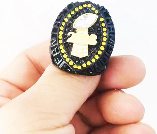 Miniatura 2 de Anillo de trofeo de campeonato de fútbol de fantasía 2023 Premio de anillo de premio Deportivo MVP ganador del Campeonato de la Liga FFL