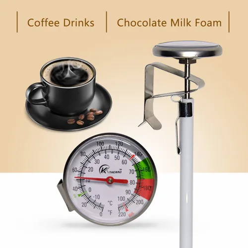 Miniatura 6 de KT THERMO - Termómetro de lectura instantánea de 2 pulgadas, mejor para bebidas de café, espuma de leche con chocolate