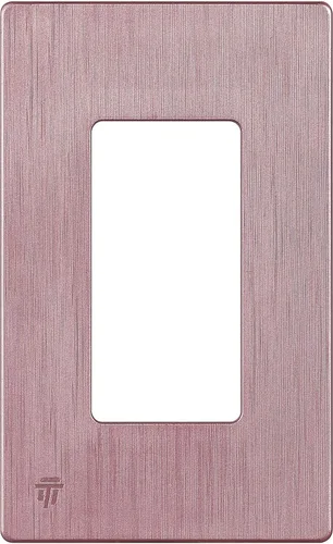 Miniatura 86 de ENERLITES Placas de pared decorativas sin tornillos, cubiertas de tomacorrientes seguras para niños, tamaño de 4 posiciones, 4.68" H x 8.30" L, Negro