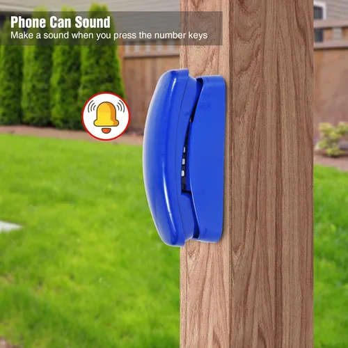 Miniatura 6 de RedSwing Accesorios para el patio trasero, juego de columpio pirata de plástico con rueda de barco, telescopio, teléfono, soportes de escalada