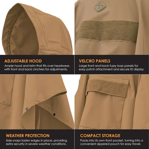 Miniatura 5 de HAZARD 4 PonchoVilla Classic - Poncho técnico softshell original
