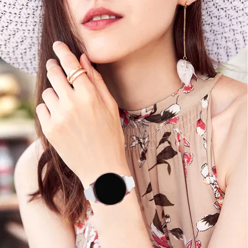 Miniatura 4 de Paquete de 10 correas delgadas compatibles con Samsung Galaxy Watch 7, 6, 5, 4, 1.575 pulgadas, 1.732 pulgadas, Galaxy Watch 5 Pro/4 6