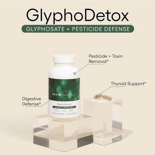 Miniatura 2 de EcoNugenics Suplemento GlyphoDetox – Limpieza desintoxicante para eliminar de forma segura los pesticidas de glifosato y las toxinas agrícolas