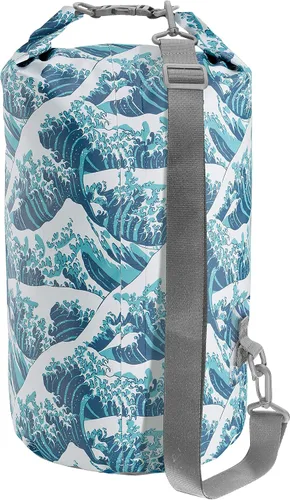 Miniatura 83 de Skog Å Kust DrySak - Bolsa impermeable con tapa enrollable para viajes y al aire libre - tamaños de 5, 10 y 20 litros Digicamo