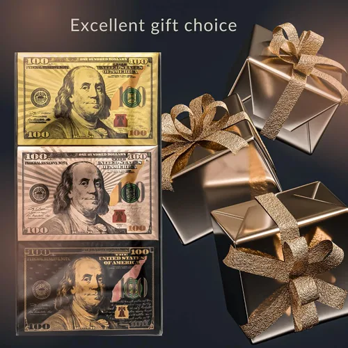 Miniatura 7 de Magic Kiss Cartas de póquer de papel de aluminio impermeables, baraja de naipes de plástico para regalo (3 barajas (oro + oro rosa + negro))