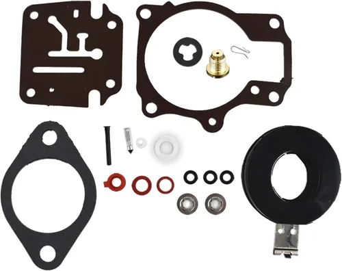 WFLNHB Kit de reparación de carbohidratos de repuesto para Johnson/Evinrude 396701 20/25/28/30/40/45/48/50/60/70 HP