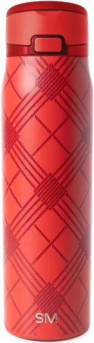 Miniatura 18 de Simple Modern Trek - Vaso de Navidad de 40 onzas con asa y tapa con pajilla, taza de viaje aislada de acero inoxidable apta para portavasos, regalos