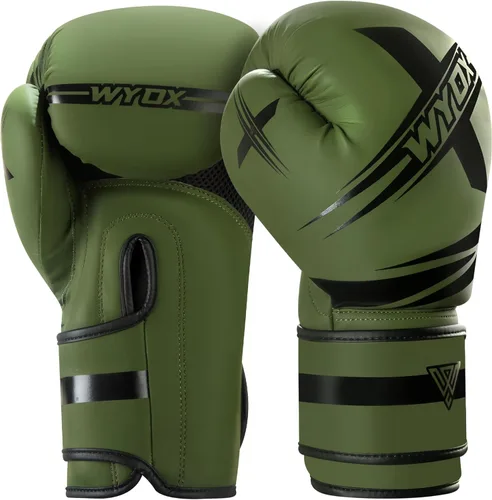 Miniatura 11 de WYOX Guantes de boxeo para niños de 4 onzas, 6 onzas, 8 onzas, guantes de boxeo juveniles para niños y niñas de 3 a 15 años, guantes de boxeo