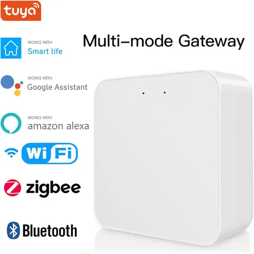 Miniatura 2 de ZigBee y Bluetooth Mesh Gateway Hub: Puerta de enlace de concentrador inteligente multiprotocolo, control de voz Tuya ZigBee Hub a través de Alexa