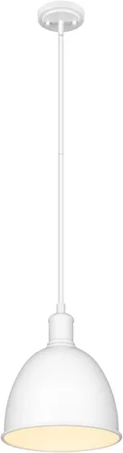 Miniatura 6 de Z-Lite 4500P8-CH Sawyer - Colgante de 1 luz, 100 vatios, cromado