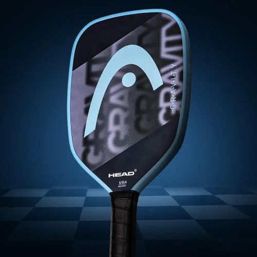 Miniatura 5 de HEAD Gravity Team EX 2025 - Pala de pickleball - Superficie de fibra de vidrio HS, paleta de control, punto dulce alargado, tecnología SpinOn