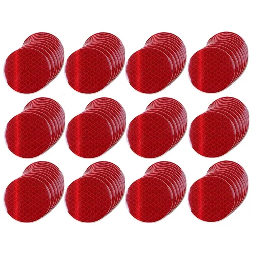Miniatura 186 de Cinta reflectante blanca de 4 pulgadas, adhesivo de seguridad de advertencia impermeable para exteriores (10 pies)