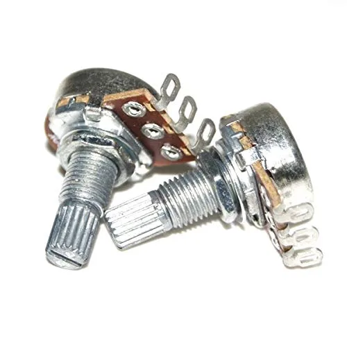 Miniatura 3 de Piezas de guitarra 2X 4pcs 100K Ohm Mini Control A Potenciómetro para guitarra eléctrica Volumen Pot