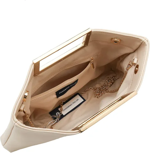 Miniatura 5 de CHARMING TAILOR Bolso de mano de piel sintética elegante para mujer