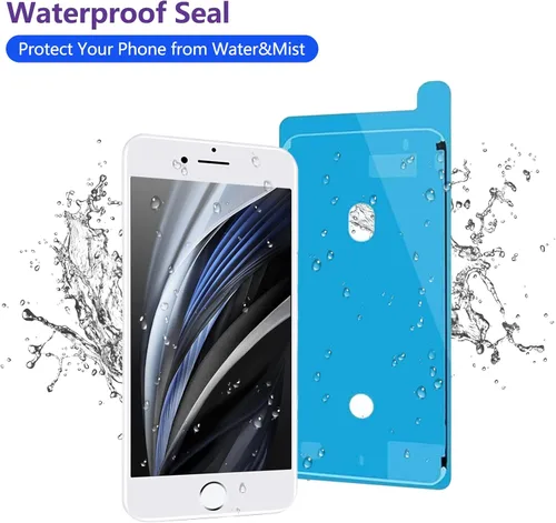 Miniatura 4 de para iPhone 8/SE 2020 2ª Generación Pantalla de Repuesto Blanca, Diykitpl Ensamblaje Completo Pantalla LCD Digitalizadora Táctil 3D para SE 2020