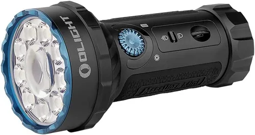 Miniatura 11 de OLIGHT Marauder Mini 7,000 lúmenes linterna brillante con distancia de haz de 600 metros, potentes luces RGB, recargable magnética para trabajo al