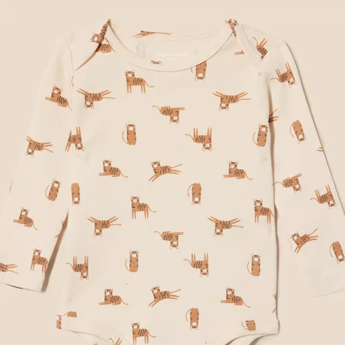 Miniatura 11 de Amazon Essentials Body unisex de manga larga para bebés, paquete de 6