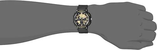 Miniatura 2 de Casio Men's MCW-200H-1AVCF Retrograde Analog Display Quartz Black Watch