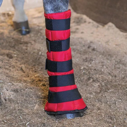 Miniatura 8 de Dura-Tech Envoltura de gel refrescante para patas y pezuñas para caballos Terapia de frío definitiva No necesita hielo Se adapta a la mayoría