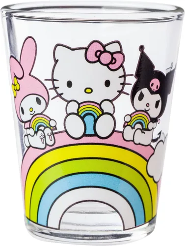 Miniatura 5 de Silver Buffalo Sanrio Hello Kitty and Friends Rainbow With Badtz-Maru, My Melody, Cinnamoroll, Kuromi, Little Twin Stars, Pochacco, Keroppi, Tuxedo