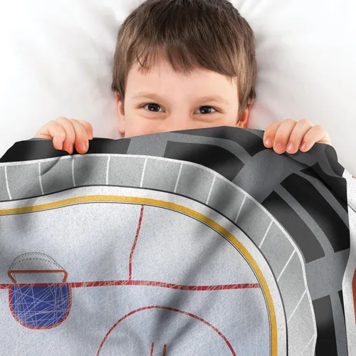 Miniatura 11 de Sleep Squad Anaheim Ducks Wild Wing Mascot - Manta de felpa Raschel de 60 x 80 pulgadas, una manta de mascota de la NHL