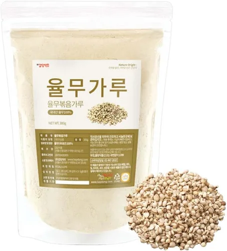 Miniatura 20 de K-Herb Polvo de Agujas de Pino Coreano – Agujas de Pino 100% Puras Cosechadas Silvestremente de Corea, Ingrediente Natural para Té de Hierbas 솔잎가루