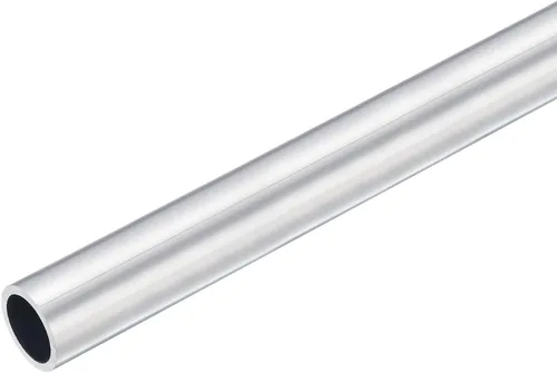 Miniatura 10 de uxcell Tubo redondo de aluminio 6063, tubo de 27 mm de diámetro exterior y 23 mm de diámetro interior de 400 mm de longitud para proyectos