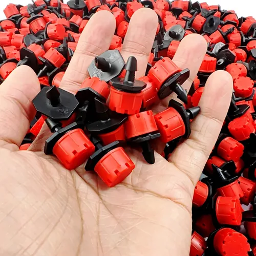 Miniatura 3 de ROYHOO 200 rociadores de riego ajustables de 360 grados, emisores de 1/4 de pulgada para sistema de riego