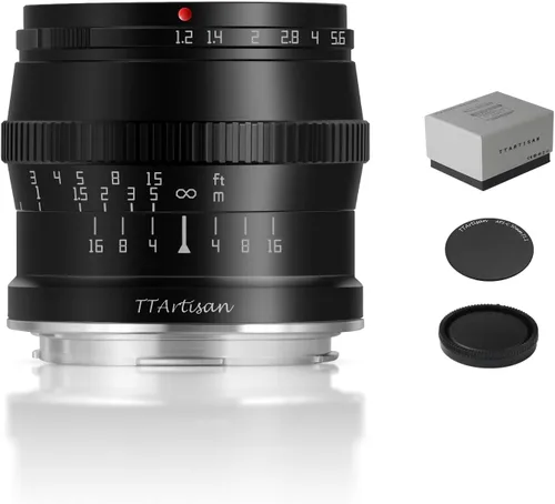 Miniatura 8 de TTArtisan 50mm F1.2 APS-C Lente de Enfoque Manual para Cámara Sony E Mount Como A5000 A5100 A6000 A6100 A6300 A6400 A6500 A6600 NEX-3 NEX-3N NEX-3R