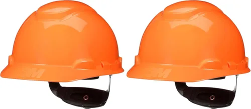 Miniatura 29 de 3M Hard Hat SecureFit H-700 Series - Casco de seguridad estilo gorra con sensor Uvicator, suspensión de trinquete de difusión de presión de 4 puntos