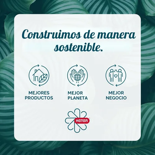 Miniatura 12 de Contenedor de plástico para almacenar Keter Westwood muebles de jardín o patio150 gal, color marrón.