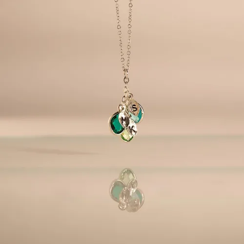 Miniatura 6 de MignonandMignon Birthstone Necklace for Grandma, Initial Necklaces for Women Personalized Jewelry for Women Birthstone Necklace, Grandkids Name